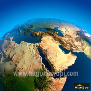 Dünya-Panaromik-Görüntü-3D Duvar Kağıdı