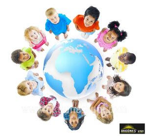 Dünya-Çocuk-Günü-3D-Üç-Boyutlu-Duvar Kağıdı