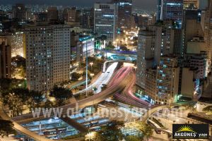 Çin Halk Cumhuriyeti-Hong Kong-Gece Görüntüsü-3D-Üç-Boyutlu-Duvar Kağıdı